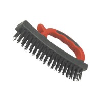 NEW COMFORTABLE  HANDLE WIRE BRUSH