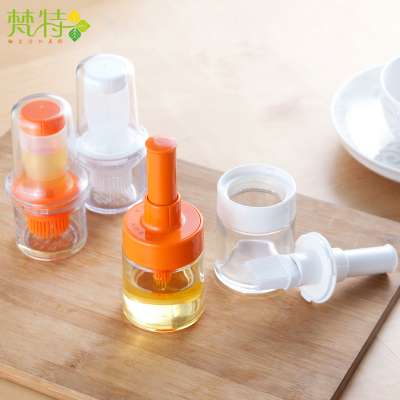 Good quality white orange safe BBQ outdoor kitchen beef dish cooking oil brush