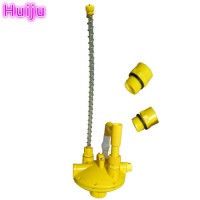 Water level controller float valve adjustable water flow regulator